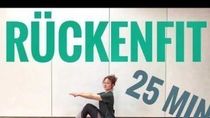 'HOMEWORKOUT: RÜCKENFIT (Bewegter Rücken) WORKOUT FOR THE BACK'