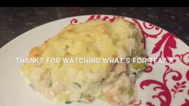 'Super delicious! Easy creamy fish pie recipe!'