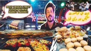 'Most Beautifull Pakistan Lahore Street Food At Night! Vigans Won\'t Survive Here!! Unique Street food'