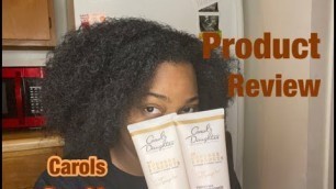 'First Impressions using Carol\'s Daughter Goddess Strength l On Natural Curly Hair  l Gave Me Life'