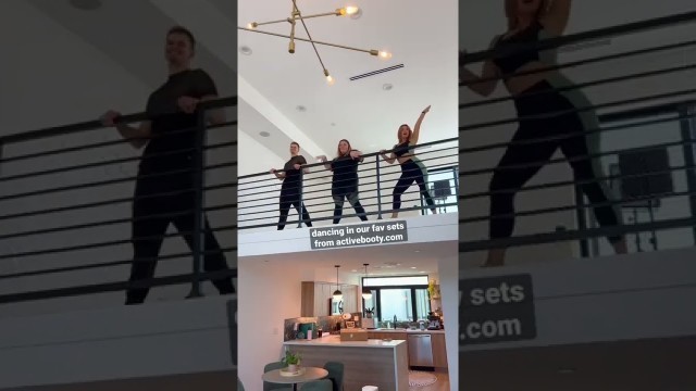 'Changing clothes to the beat (about damn time - Lizzo)'