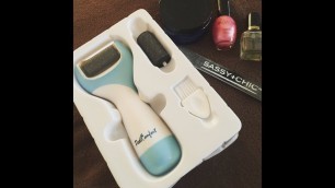 'SKIN CARE: PediComfort Electronic Pedicure Foot File Review'