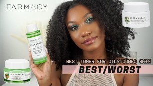 'Farmacy Deep Sweep BHA Toner Review| Farmacy Daily Greens, Farmacy Green Clean, Farmacy Review'