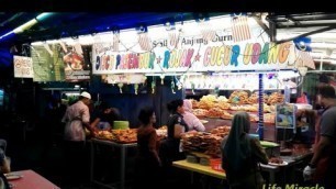 '槟城美食街晚上好去处 Malaysia Penang Night Foods Street Pasembur Rojak'