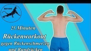 'Rückenübungen für Zuhause ^^ Leichtes Workout gegen Rückenschmerzen ^^ Fitness ^^ Personal Trainer'