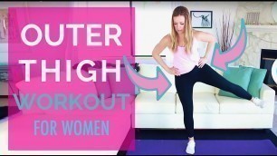 'Outer Thigh Workout for Women | 7 Minutes'