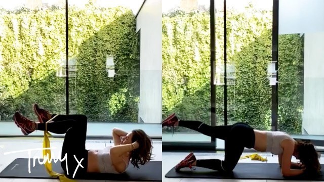 'At-Home Full Body Band Workout | Exercise | Trinny'