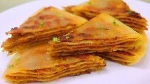 'Unique Breakfast recipe |Tasty Breakfast| New Breakfast Recipe | Easy Breakfast | Less oil Breakfast'