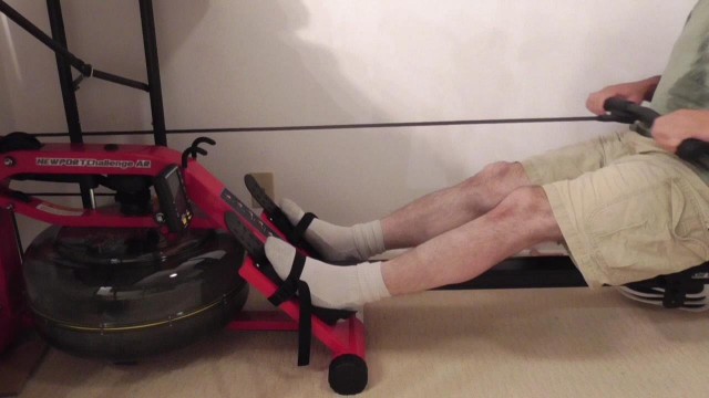 'WATER ROWING MACHINE First Degree Fitness Newport Challenge AR COSTCO Item #805865 ASSEMBLY DETAILED'