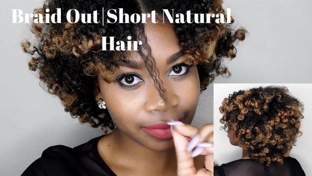 'Braid Out on Short Natural Hair | EDEN Hair Products'