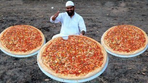 'Dominos Pizza |कढाई में चीज बर्स्ट पिज़्ज़ा | dominos burst pizza no oven -Nawabs'