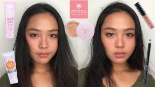 'Emina One Brand Tutorial / Makeup for teenager ( ENG SUB)'