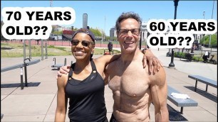 '60-YEAR-OLD MAN & 70-YEAR-OLD WOMAN USE CALISTHENICS FITNESS TO UNLOCK THE FOUNTAIN OF YOUTH!'