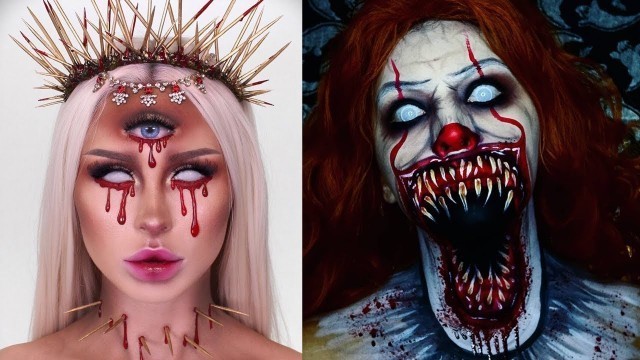 'Scary Halloween Makeup Ideas'