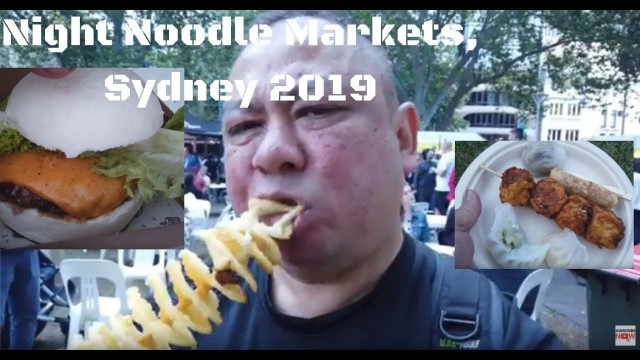 'Night noodle markets Sydney | Hyde park 2019, Sydney vlog, Sydney food, Street food'