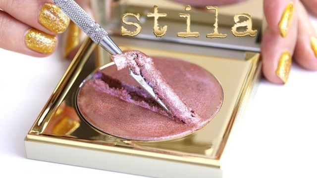 'Sparkly Face Balm! Destroying Stila Shade Mystère Face Gloss | THE MAKEUP BREAKUP'