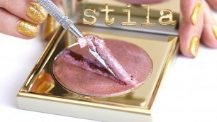 'Sparkly Face Balm! Destroying Stila Shade Mystère Face Gloss | THE MAKEUP BREAKUP'