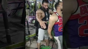 'Ustad Baga with chota Ustad mana Jutt fitness first gym climax garden gujranwala 
