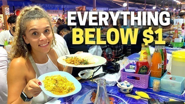 'INSANELY CHEAP THAI STREET FOOD (CHIANG MAI NIGHT MARKET)'