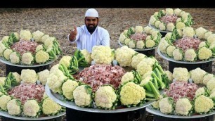 'Delicious Mutton & Cauliflower Curry | Gobhi Gosht Recipe |Nawabs'