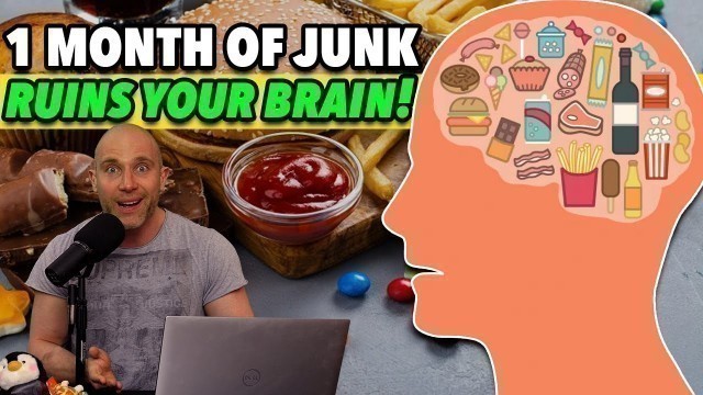 'Eating Processed Foods For 30 Days Ruins Your Brain & Turns You Into An Addict! | My Response'
