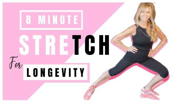 '8 Minute Stretching Routine For Women! (Emotional Release) *Indoor Workout*'
