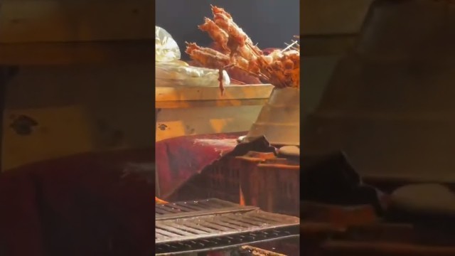 'Night street food Charminar'