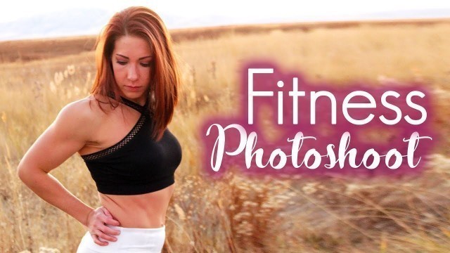 'My FIRST Fitness Photoshoot - Fitness Model for a Day!'