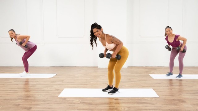 '30-Minute Full-Body Strength-Training Workout With Weights'