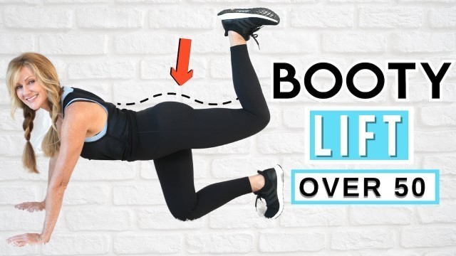 '10 Minute Booty Burn Workout For Women Over 50 | No Equipment!'