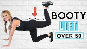 '10 Minute Booty Burn Workout For Women Over 50 | No Equipment!'