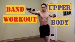 'Exercise Band Workout for Upper Body'