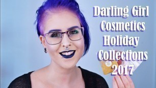 'Swatches + Demo: Darling Girl Cosmetics Holiday Collectionsl Love Actually l MakeupByAnnki'