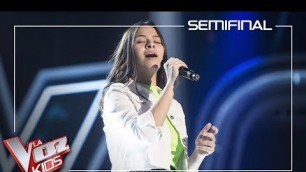 'Alba Aguilar cantan \'I will always love you\' | Semifinal | La Voz Kids Antena 3 2019'