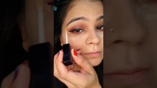 'Light makeup look created on rakhi | Rakhi look #happyrakshabandhan #rakhi #makeup #shorts'