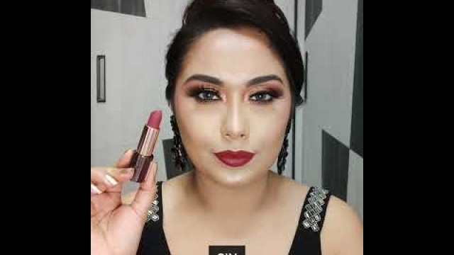 'Trying out swatches of Colorbar Sinful Matte Lipstick | ft. Priya | Colorbar Cosmetics'