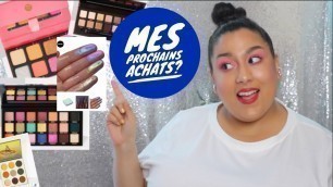 'Wishlist beauté (Lethal cosmetics, Viseart, Beauty Bay...) 