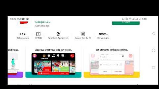 'How to Use YouTube Kids App In Android'