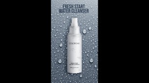 'How to apply Colorbar Fresh Start Water Cleanser | Makeup Tutorial | Colorbar Cosmetics'