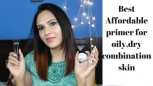 'Best Makeup Primer available In India || Affordable primer for oily,dry, combination skin (Hindi)'