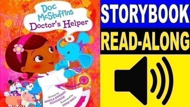 'Doc McStuffins Read Along Story book, Read Aloud Story Books for Kids, Doctor\'s Helper'