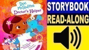 'Doc McStuffins Read Along Story book, Read Aloud Story Books for Kids, Doctor\'s Helper'