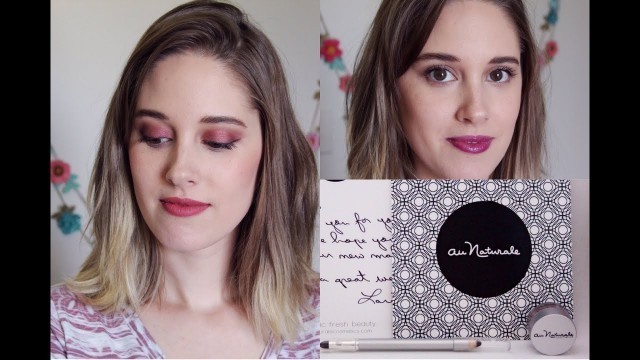 'Au Naturale First Impression and Review || Organic, Vegan Makeup Reivew'