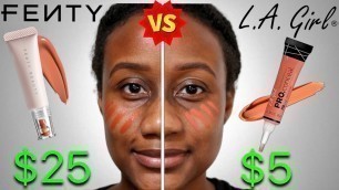 '*NEW* Fenty Beauty Bright Fix Concealer Pumpkin Vs LA Girl Color Corrector Orange'
