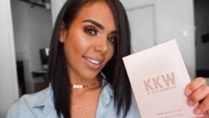 'KKW by Kylie Cosmetics Review'