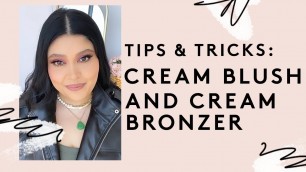 'TIPS & TRICKS FOR CREAM BLUSH & CREAM BRONZER | FENTY BEAUTY'