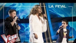 'Lolita y los talents de Rosario cantan \'Como tú\' | Final | La Voz Kids Antena 3 2019'