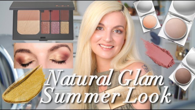 'Natural Glam Summer Look | Full Coverage Clean Beauty (RMS Beauty, Jane Iredale, PYT Beauty...)'