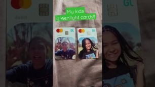 'Greenlight cards!!'
