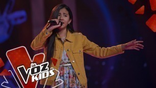 'Katerin canta Nuestro Juramento en los Rescates | La Voz Kids Colombia 2019'